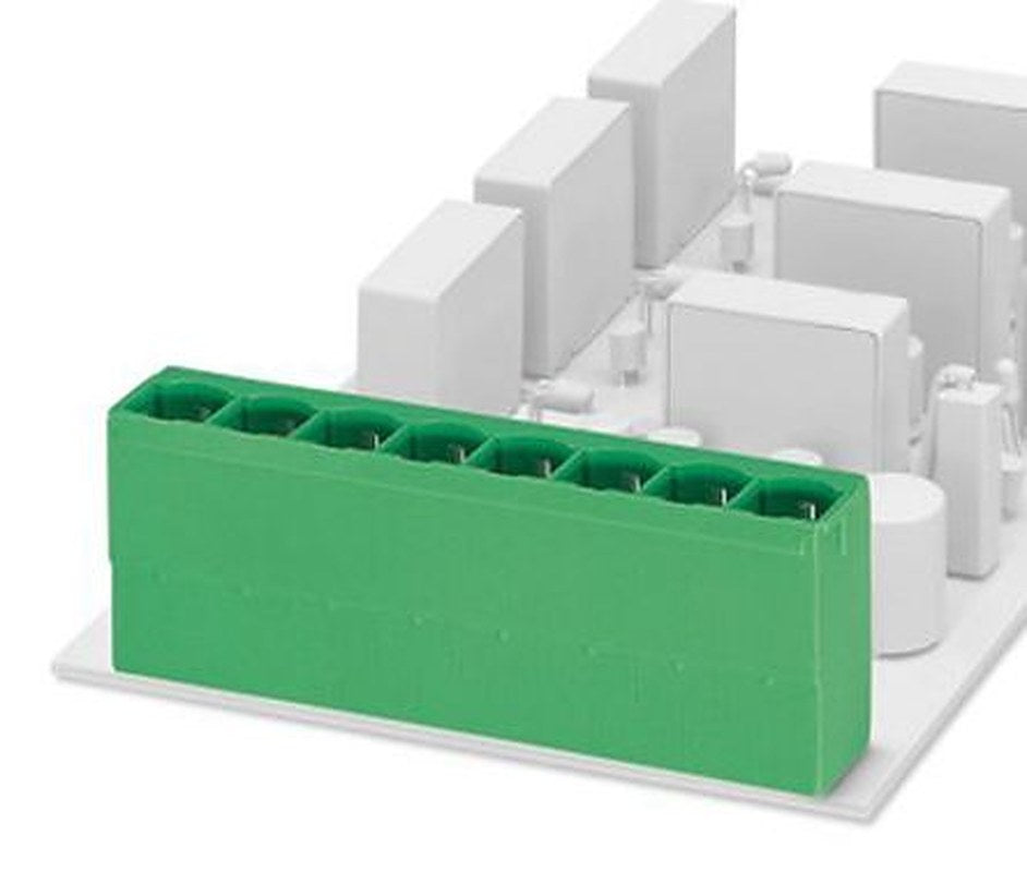 Phoenix Contact PCV 6-16/ 9-G-10.16 Series Pluggable Terminal Block, 9-Contact, 10.16 mm Pitch, 1 Row, 1922556