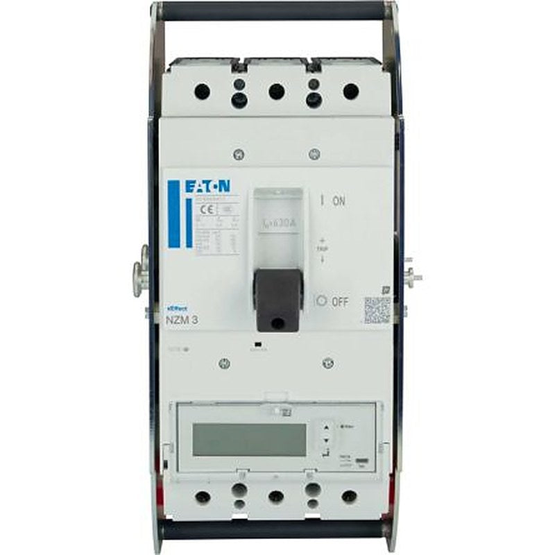Eaton, NZM, NZM Molded Case Circuit Breaker 3-Pole 630A, Breaking Capacity 9 kA