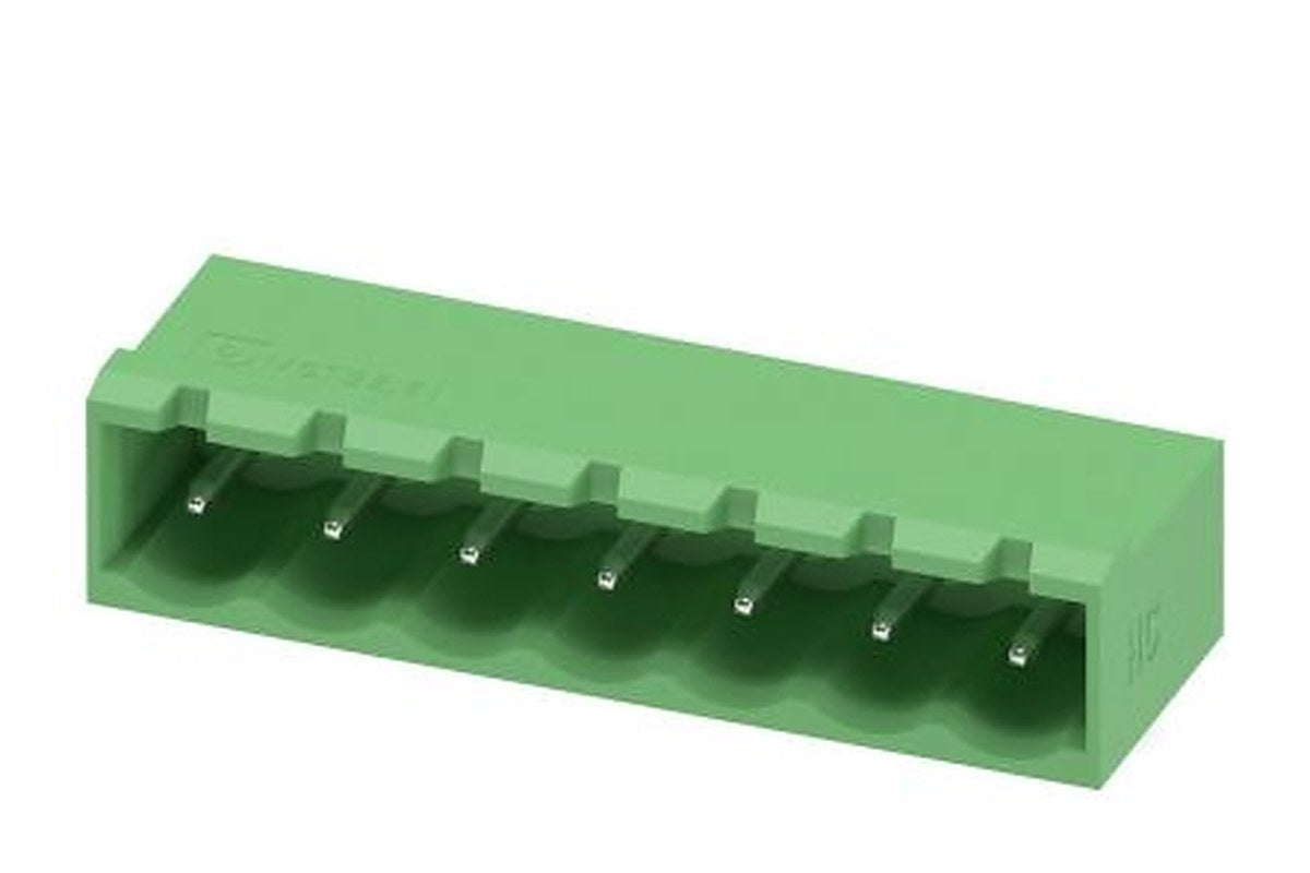 Phoenix Contact MSTBA 2.5 HC/ 7-G-5.08 Series Pluggable Terminal Block, 7-Contact, 5.08 mm Pitch, 1 Row, 1923911