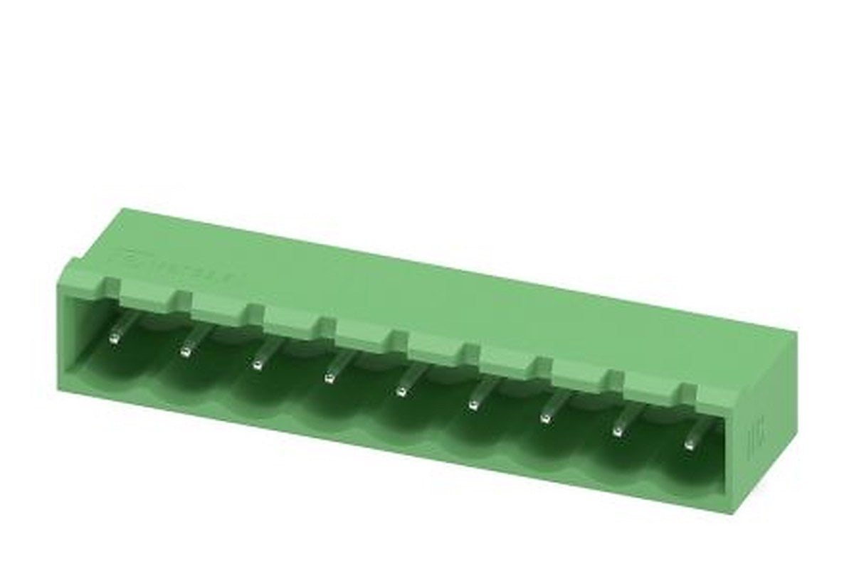 Phoenix Contact MSTBA 2.5 HC/ 9-G-5.08 Series Pluggable Terminal Block, 9-Contact, 5.08 mm Pitch, 1 Row, 1923937