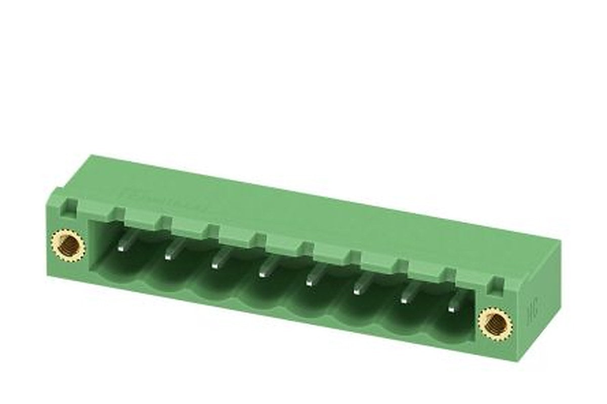 Phoenix Contact MSTB 2.5 HC/ 8-GF Series Pluggable Terminal Block, 8-Contact, 5 mm Pitch, 1 Row, 1924033