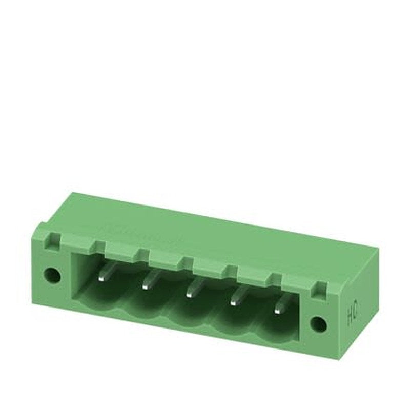 Phoenix Contact Straight Solder PCB Header, 5 Contact(s), 5.08 mm Pitch, 1 Row, Shrouded