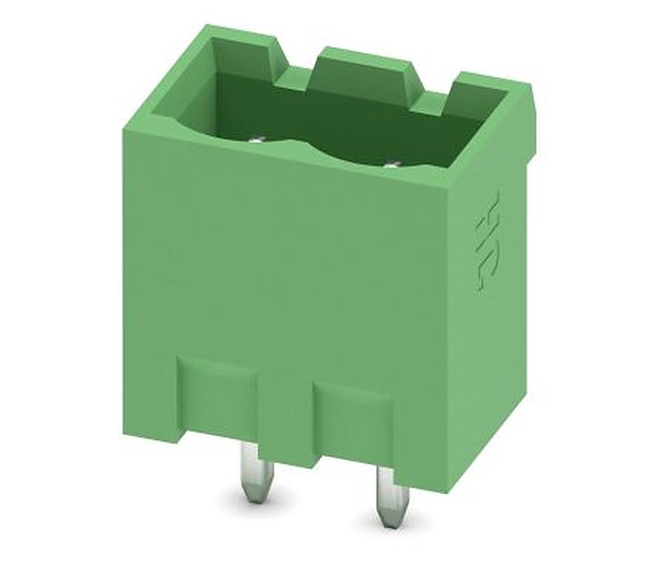 Phoenix Contact MSTBVA 2.5 HC/ 2-G Series Pluggable Terminal Block, 2-Contact, 5 mm Pitch, 1 Row, 1924198