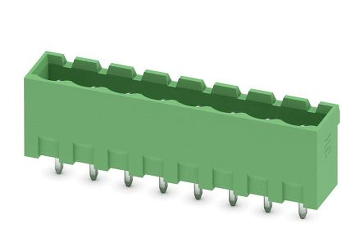 Phoenix Contact MSTBVA 2.5 HC/ 8-G Series Pluggable Terminal Block, 8-Contact, 5 mm Pitch, 1 Row, 1924253