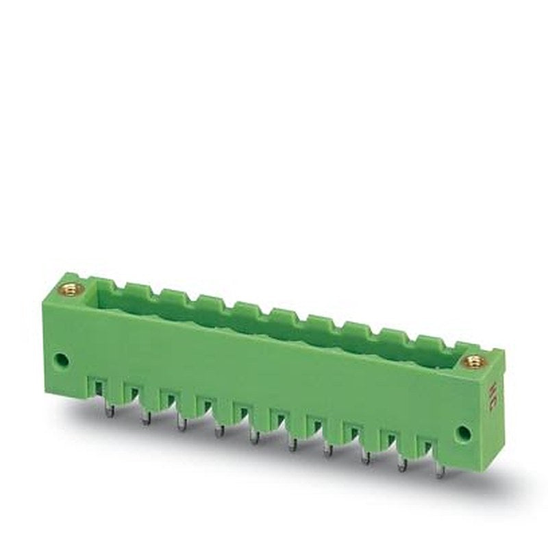 Phoenix Contact MSTBV Series Straight Wave Soldering Mount PCB Header, 4 Contact(s), 5 mm Pitch, 1 Row, Shrouded