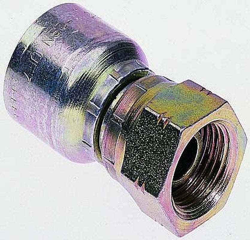 Parker 19248-4-4 Hydraulic Fitting Female BSP, Steel, 0.25 in Hose ID