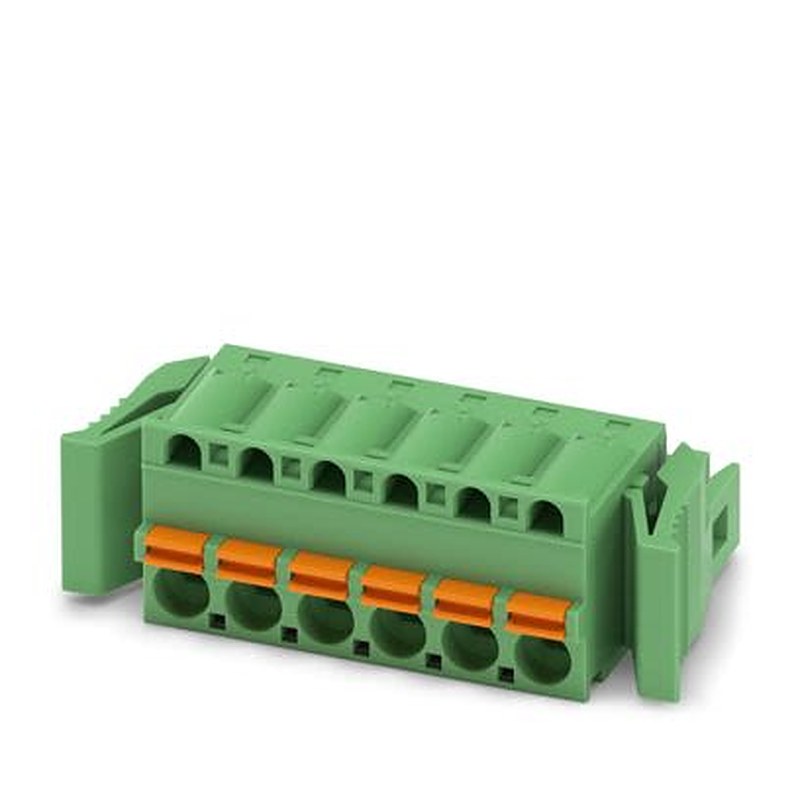 Phoenix Contact MVSTBR Series PCB Terminal Block, 6-Contact, 5.08 mm Pitch, PCB, 1 Row Socket