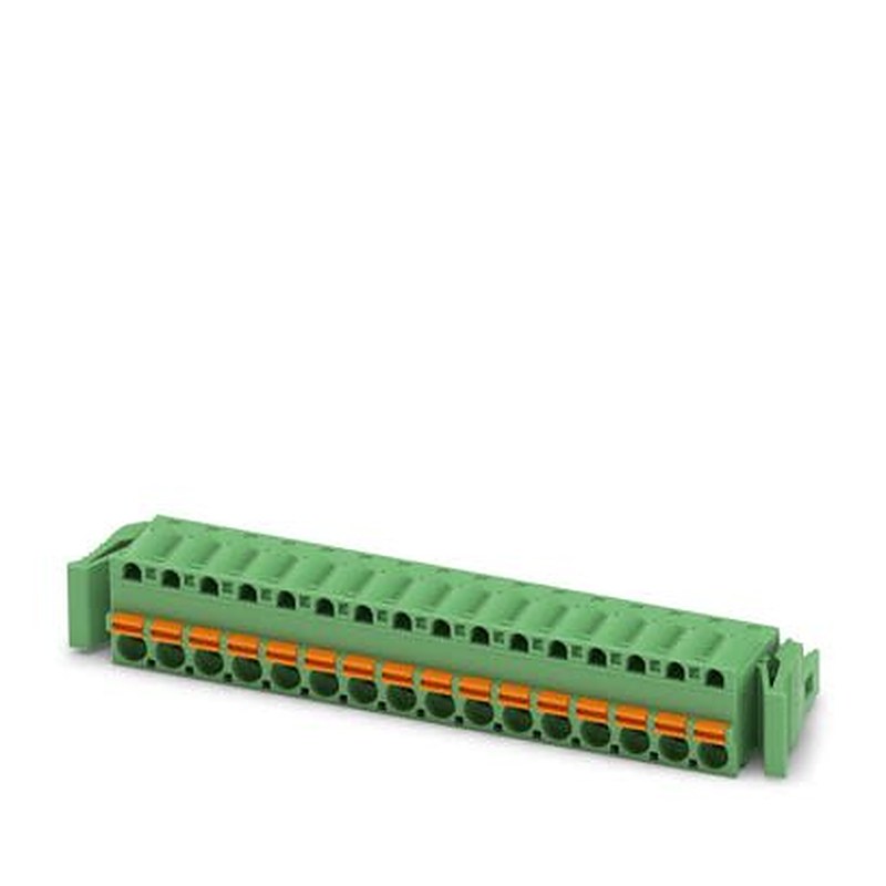 Phoenix Contact FKC Series PCB Connector, 16-Contact, 5.08 mm Pitch, 1 Row Push-in Spring