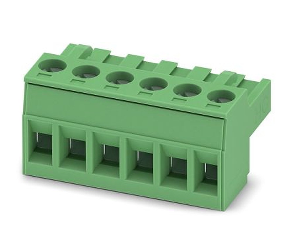 Phoenix Contact MSTBT 2.5 HC/6-ST Series Pluggable Terminal Block, 6-Contact, 5 mm Pitch, 1 Row, 1926277