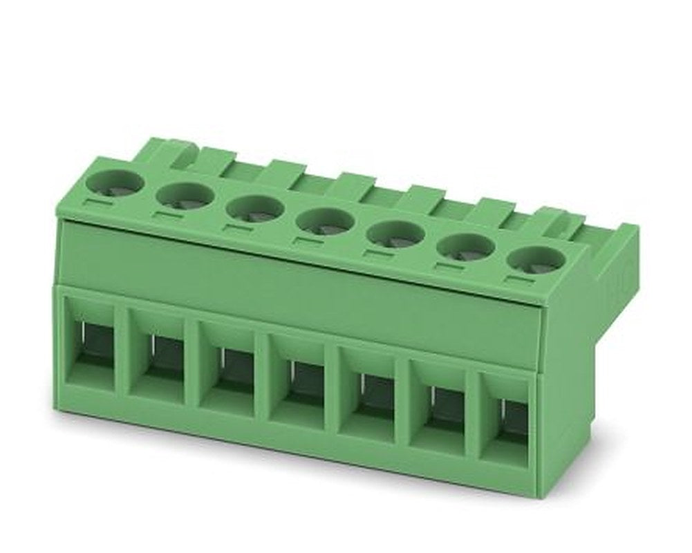 Phoenix Contact MSTBT 2.5 HC/7-ST Series Pluggable Terminal Block, 7-Contact, 5 mm Pitch, 1 Row, 1926280