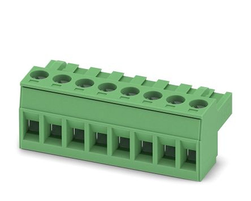 Phoenix Contact MSTBT 2.5 HC/8-ST Series Pluggable Terminal Block, 8-Contact, 5 mm Pitch, 1 Row, 1926293