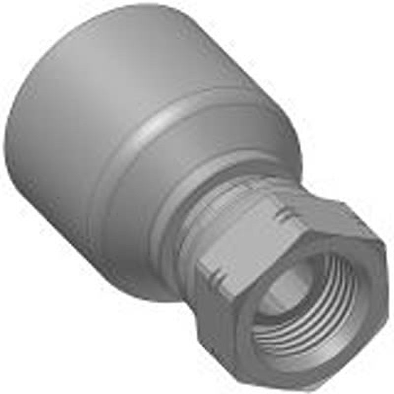 Parker 19270-16-16 Hydraulic Fitting Female G, Steel, 1 in Hose ID