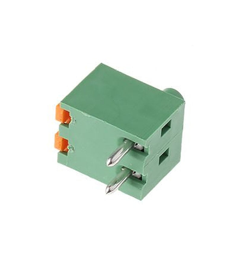 Phoenix Contact FK-MPT 0.5/2-3.5-H Series PCB Terminal Block, 2-Contact, 3.5 mm Pitch, 1 Row, 1928767