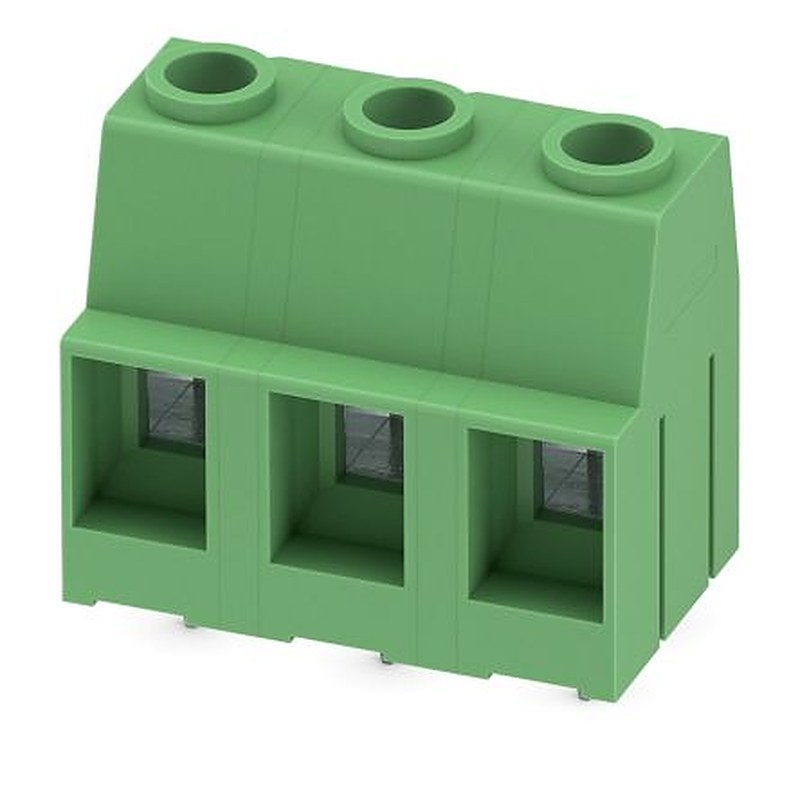 Phoenix Contact MKDSP 10HV/3-12.7 Series Horizontal PCB Terminal Block, 3 Contact(s), 12.7 mm Pitch, 1 Row