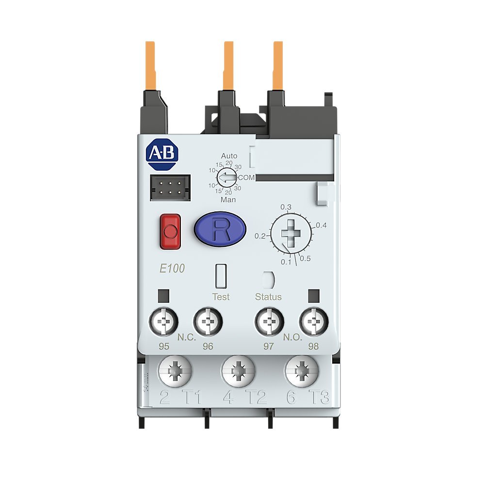 E100 Overload Relay, Trip Class 10, 15, 20, or 30, Advanced Overload Relay, 0.2...1.0A, IEC 100-E E09...E16