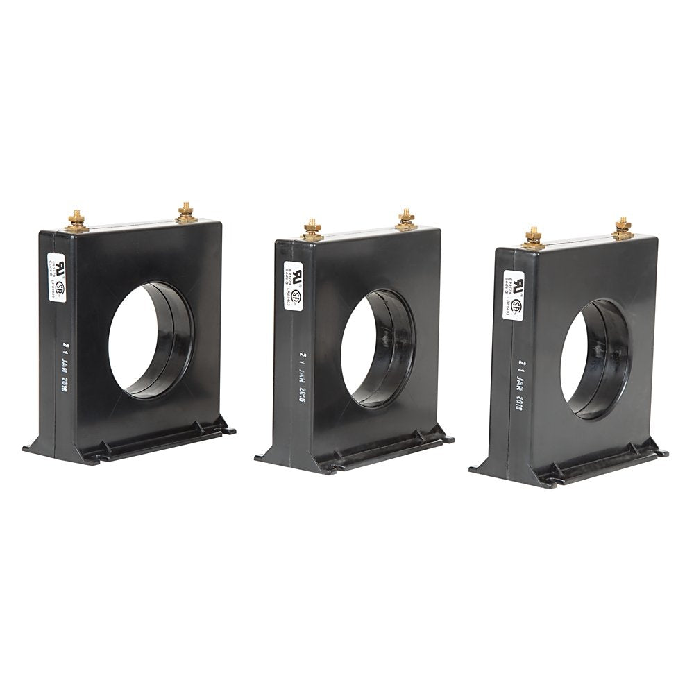 E300 Overload Relays (193/592 IEC/NEMA), Box of three 600:5 Step Down Current Transformers (UL Rated)