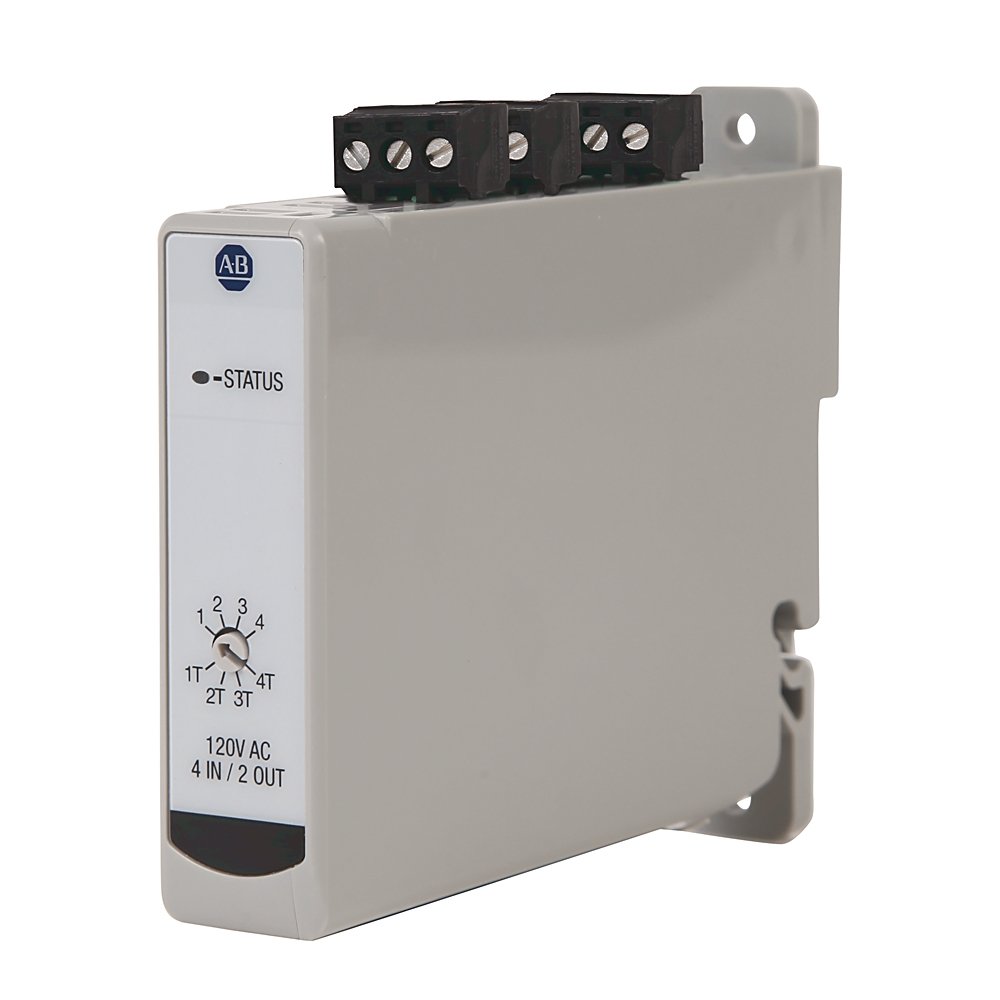 E300 Overload Relays (193/592 IEC/NEMA), 4 In / 2 Out Digital Expansion Module, 120V AC