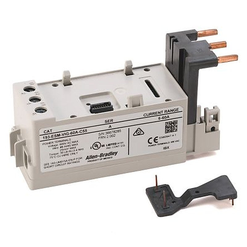 Allen Bradley, 193 ESM Overload Relay, 60A Contact Rating