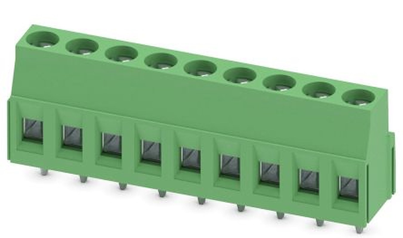 Phoenix Contact MKDSN 2.5/9 Series Horizontal PCB Terminal Block, 9 Contact(s), 5 mm Pitch, 1 Row