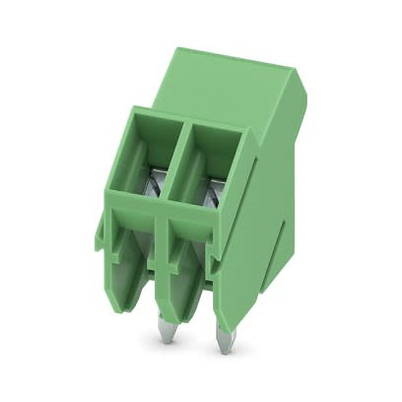 Phoenix Contact SMKDS 1 Series PCB Terminal Block, 2-Contact, 3.5 mm Pitch, Wave Soldering Mount, 1 Row