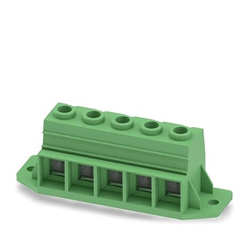 Phoenix Contact MKDSP Series PCB Terminal Block, 5-Contact, 15 mm Pitch, Wave Soldering Mount, 1 Row