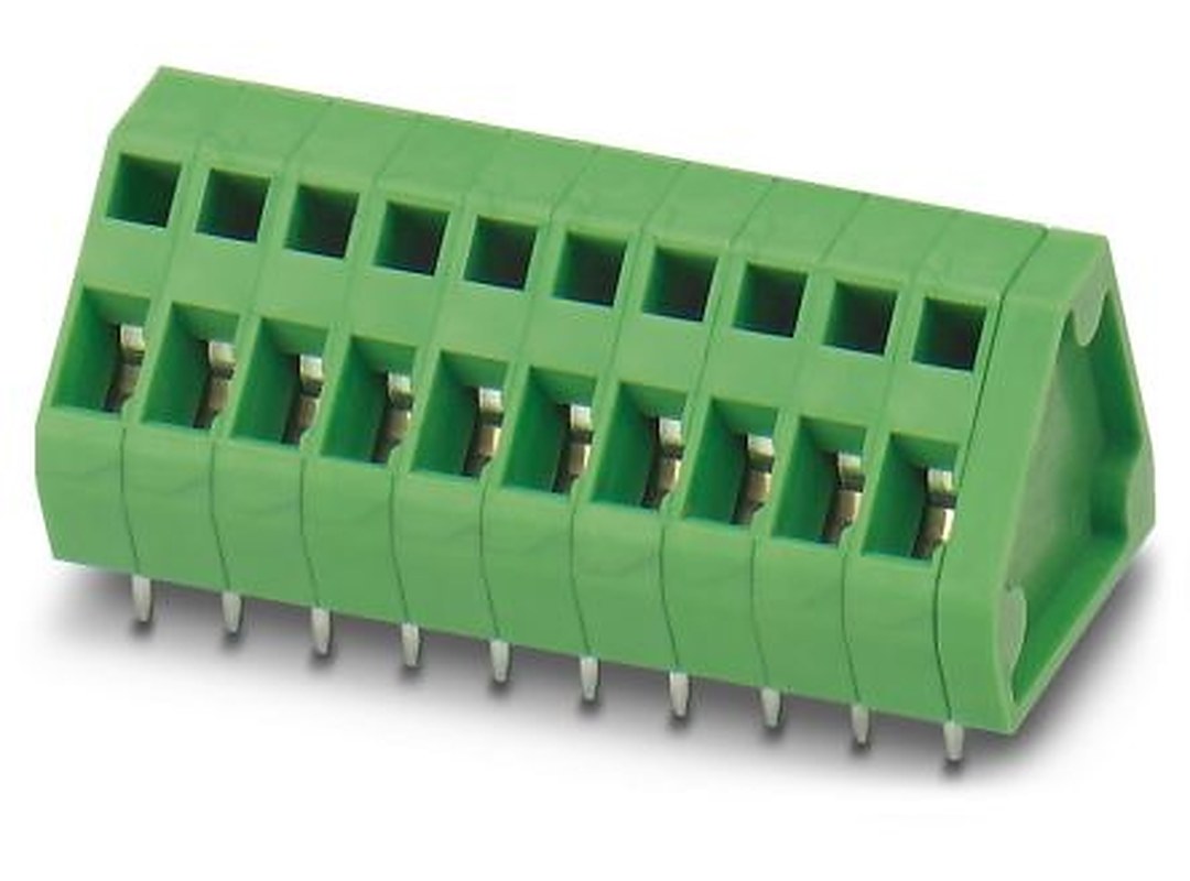 Phoenix Contact ZFKDSA 1-3.81-21 Series Horizontal PCB Terminal Block, 21 Contact(s), 3.81 mm Pitch, 1 Row