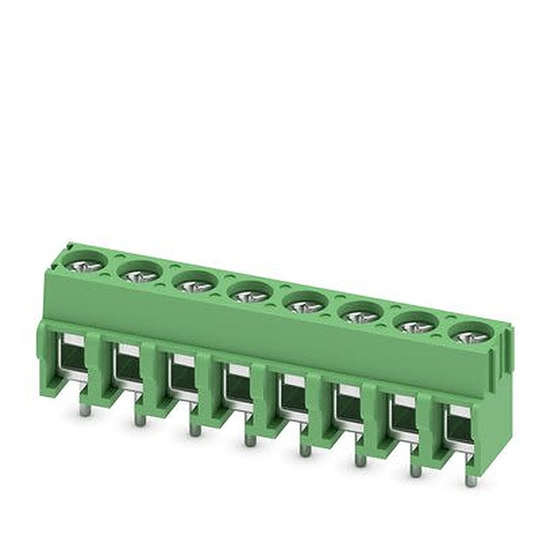 Phoenix Contact 0-H, 5/8-5, PT 1 Series 0° Wave Soldering Mount PCB Terminal Block, 8 Contact(s), 5 mm Pitch, 1 Row