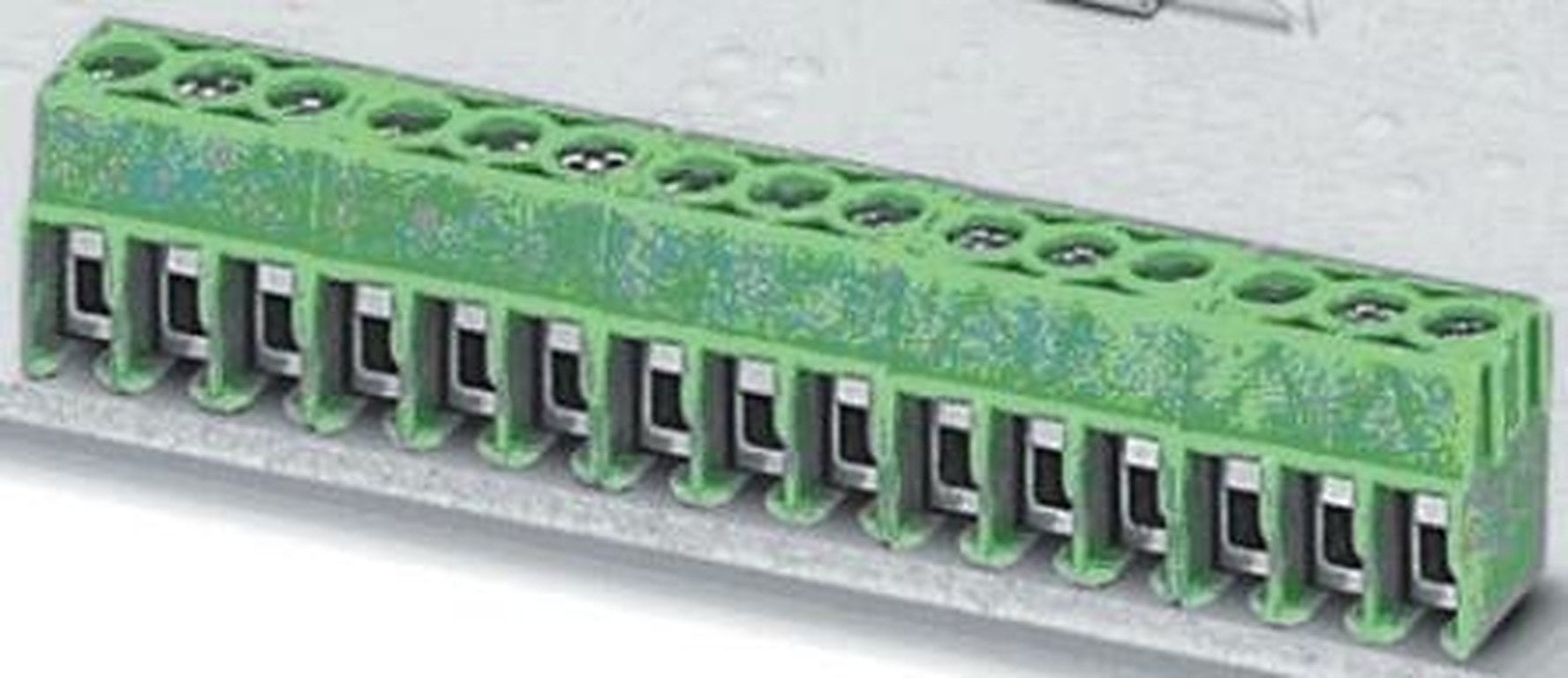 Phoenix Contact PT 1.5/2-5.0-V Series Right Angle PCB Terminal Block, 2 Contact(s), 5 mm Pitch, 1 Row
