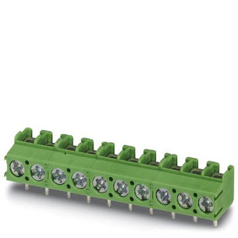 Phoenix Contact COMBICON PT Series PCB Terminal Block, 10-Contact, 5 mm Pitch, 1 Row, 1935394