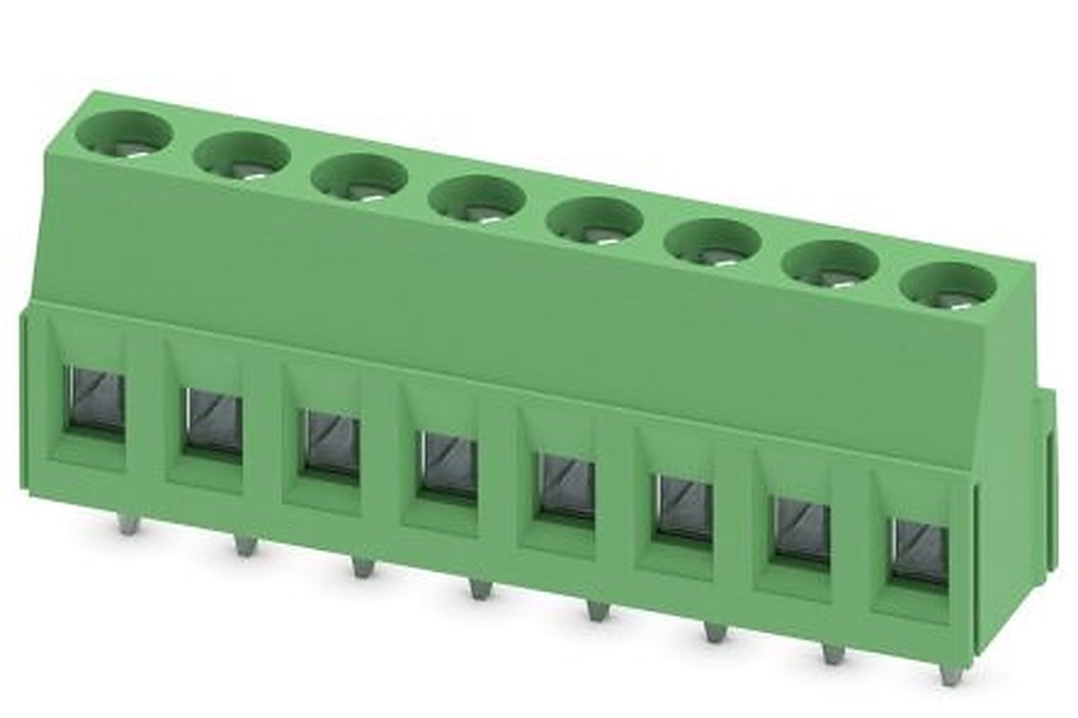 Phoenix Contact MKDSN 2.5/8-5.08 Series PCB Terminal Block, 8 Contact(s), 5.08 mm Pitch, 1 Row