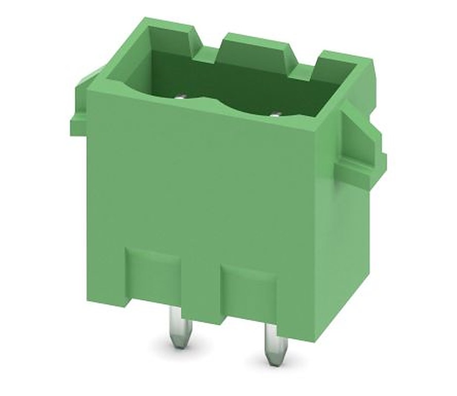 Phoenix Contact MSTBVA 2.5/2-G-5.08-RN Series Pluggable Terminal Block, 2-Contact, 5.08 mm Pitch, 1 Row, 1936018