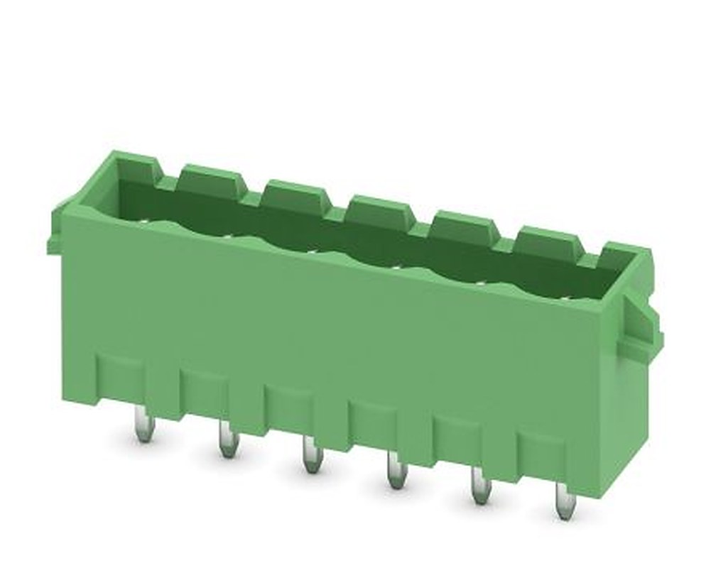Phoenix Contact MSTBVA 2.5/6-G-5.08-RN Series Pluggable Terminal Block, 6-Contact, 5.08 mm Pitch, 1 Row, 1936050
