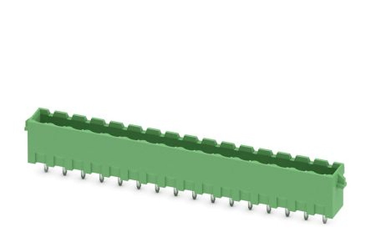 Phoenix Contact MSTBVA 2.5/16-G-5.08-RN Series Pluggable Terminal Block, 16-Contact, 5.08 mm Pitch, 1 Row, 1936157