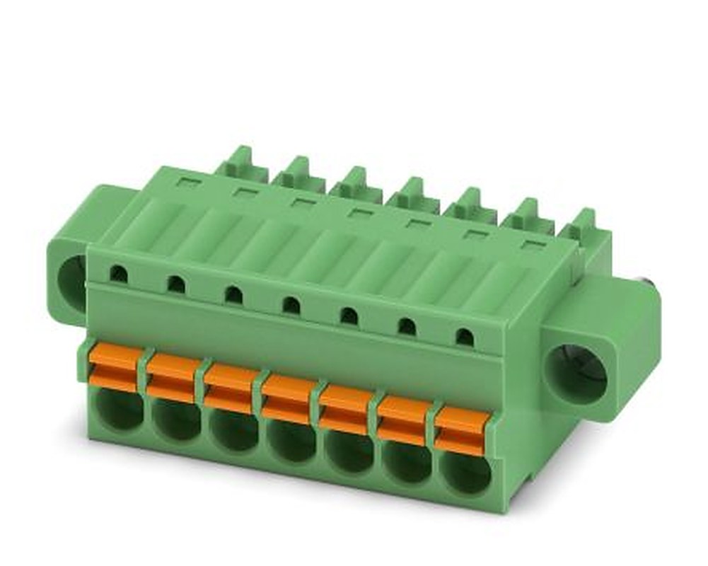 Phoenix Contact FK-MCP 1.5/7-STF-3.5 Series Pluggable Terminal Block, 7-Contact, 3.5 mm Pitch, 1 Row, 1940143