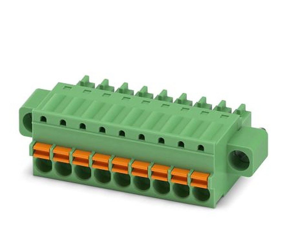Phoenix Contact FK-MCP 1.5/9-STF-3.5 Series Pluggable Terminal Block, 9-Contact, 3.5 mm Pitch, 1 Row, 1940169