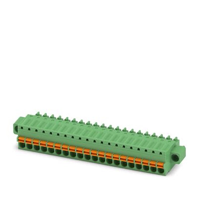 Phoenix Contact FK-MCP Series PCB Connector, 20-Contact, 3.5 mm Pitch, Screw, 1 Row Push-in Spring