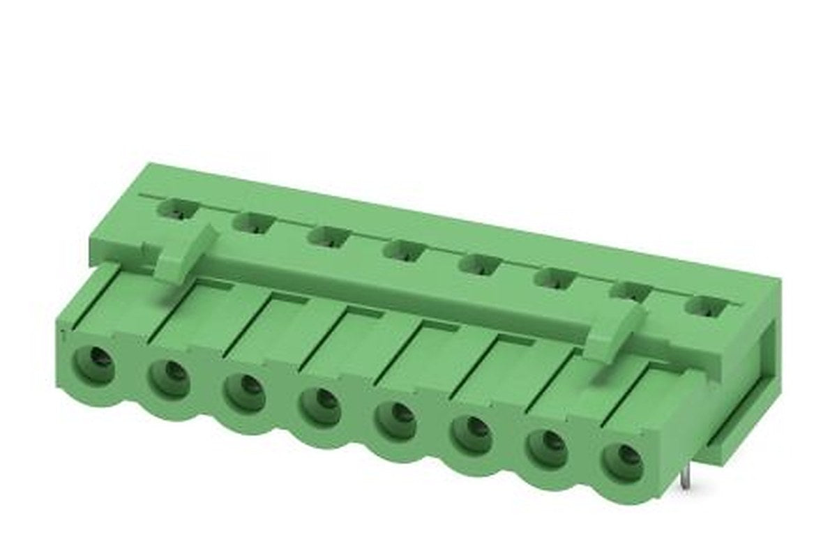 Phoenix Contact COMBICON Power Series Pluggable Terminal Block, 8-Contact, 5.08 mm Pitch, 1 Row, 1943373