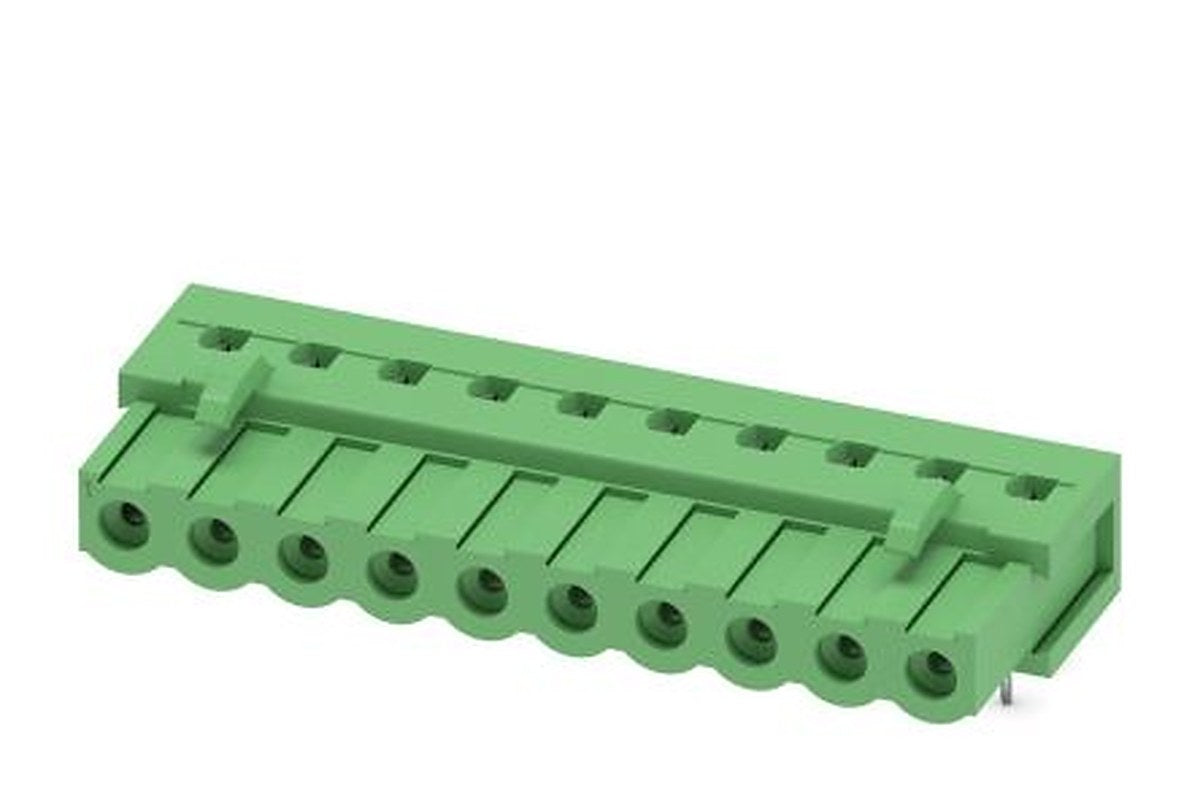 Phoenix Contact COMBICON Power Series Pluggable Terminal Block, 10-Contact, 5.08 mm Pitch, 1 Row, 1943399