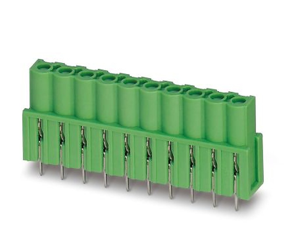 Phoenix Contact ICV 2.5 HC/ 9-G-5.08 Series Pluggable Terminal Block, 9-Contact, 5.08 mm Pitch, 1 Row, 1943603