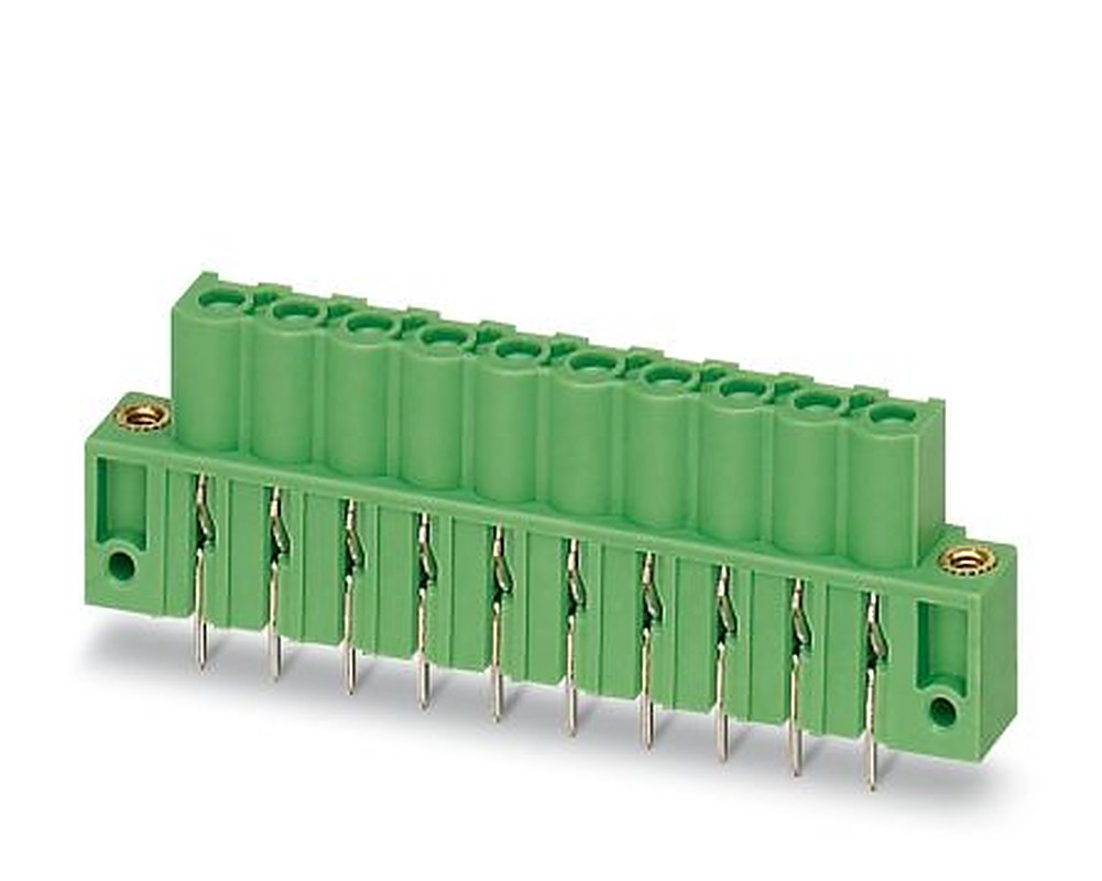 Phoenix Contact ICV 2.5 HC/ 7-GF-5.08 Series Pluggable Terminal Block, 7-Contact, 5.08 mm Pitch, 1 Row, 1943690