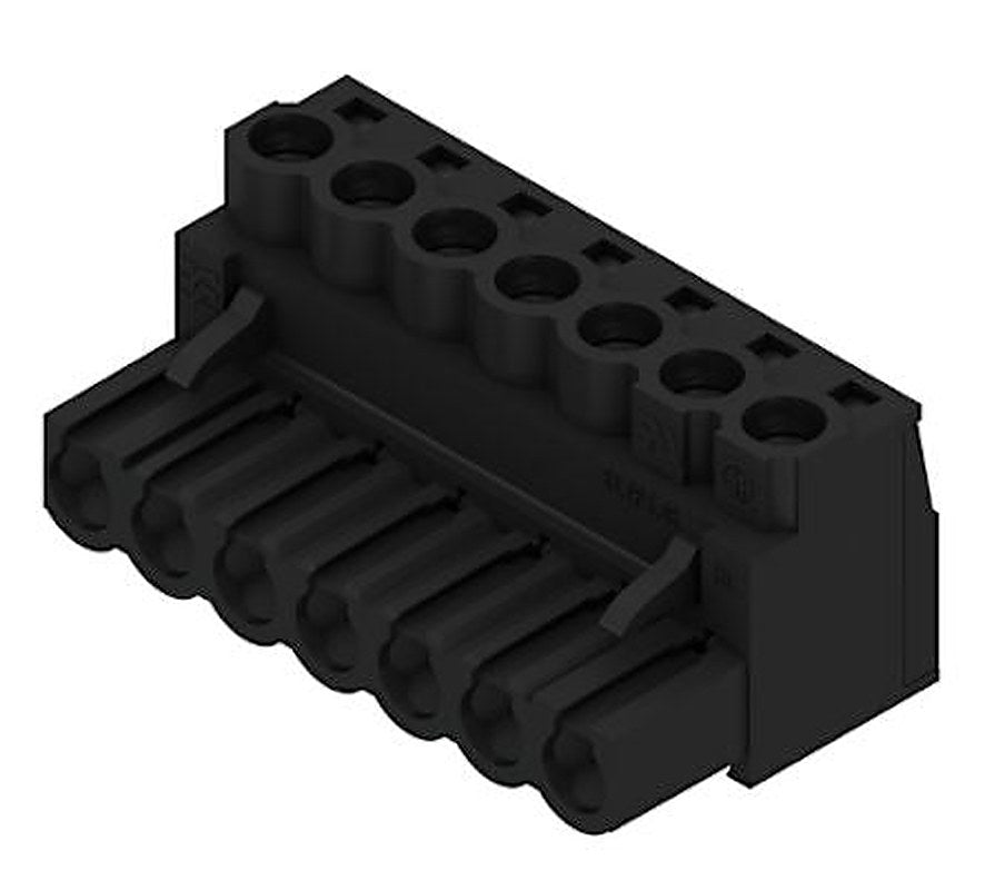Weidmüller BL Series Pluggable Terminal Block, 7-Contact, 5.08 mm Pitch, 1 Row
