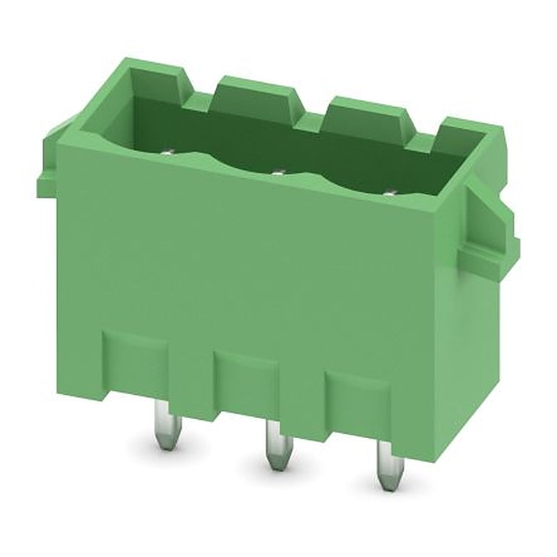 Phoenix Contact MSTBVA 2.5/3-G-RN Series Pluggable Terminal Block, 3-Contact, 5 mm Pitch, 1 Row, 1944602