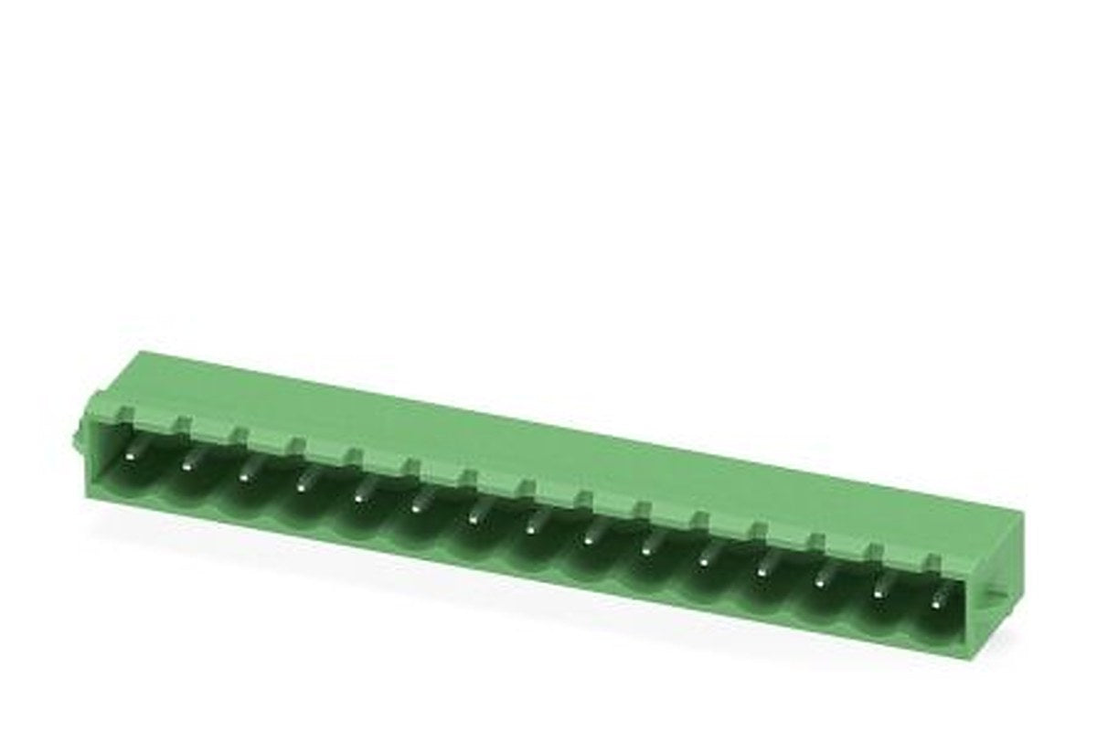 Phoenix Contact MSTBA 2.5/15-G-RN Series Pluggable Terminal Block, 15-Contact, 5 mm Pitch, 1 Row, 1944916