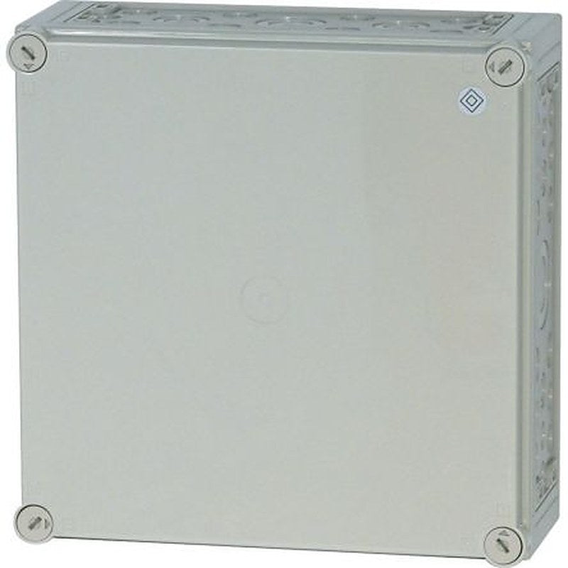 Eaton xEnergy Safety Series Light Grey Plastic General Purpose Enclosure, IP65, IK10 Flanged 375 mm, 150 mm, 375 mm