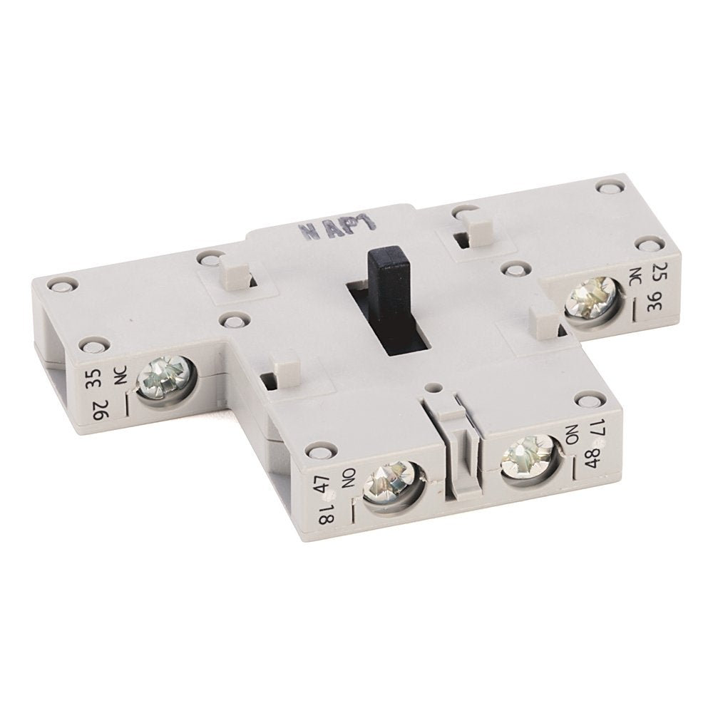 194E Accessories, Auxiliary Contact Block, 16 - 100A, 1 N.O. 1 N.C.L.B. , Base / DIN Rail Mount ,