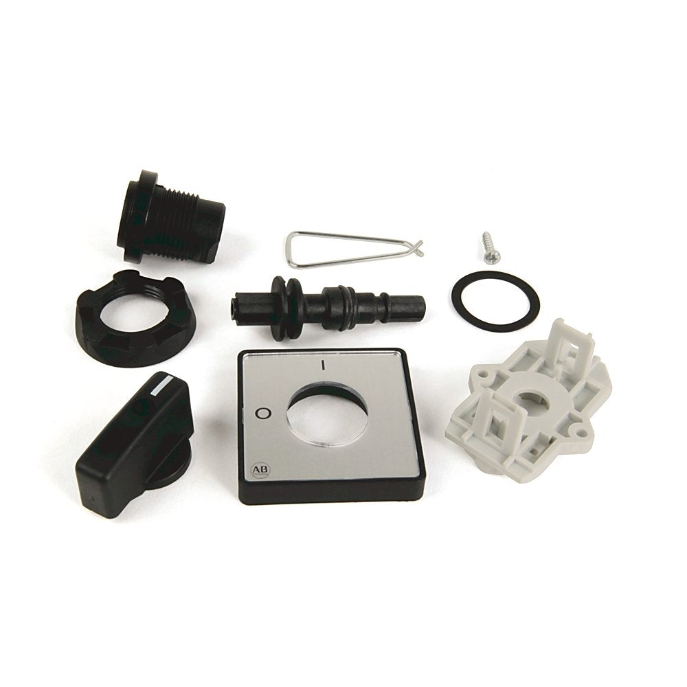 IEC Control and Load Switch Actuator, Type A, Gray/Black, Legend Text: 1-2-3-4 (60°)
