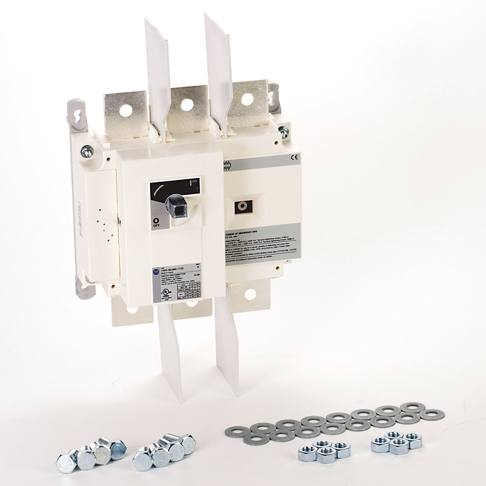 194R Fused and Non-Fused Disconnected Switches, Open, Non-Fused UL400 A, 4 Pole ,