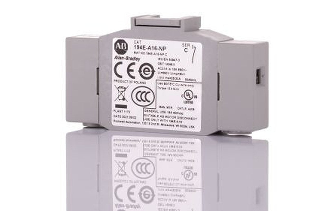 Allen Bradley Switch Disconnector Auxiliary Switch, 194E-NP Series for Use with Control and Load Switch