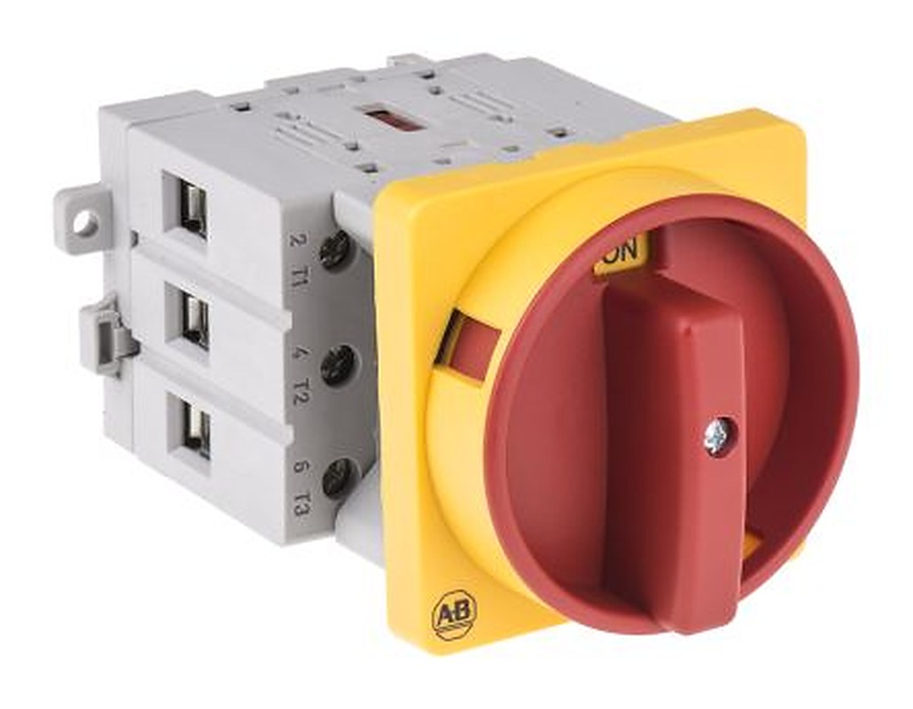 Allen Bradley 3-Pole Panel Isolator Switch -, IP66, 40A, 18.5 kW