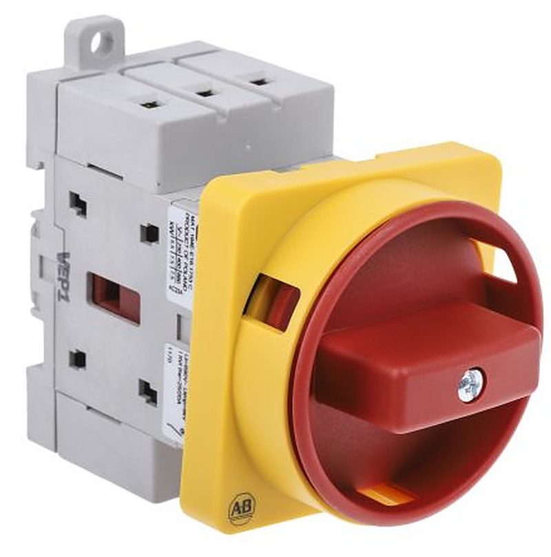 Allen Bradley 3-Pole Panel Mount Isolator Switch -, IP66, 16A, 7.5 kW